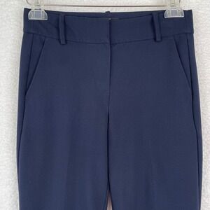 J.Crew Mercantile Womens Navy Blue Slim Dress Pants Size 0 Workwear Trousers